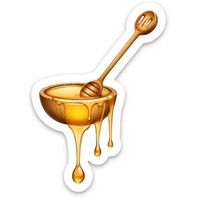 Honney Spoon Stick sticker