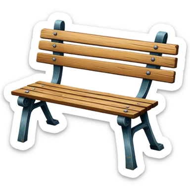 Dumb benches sticker