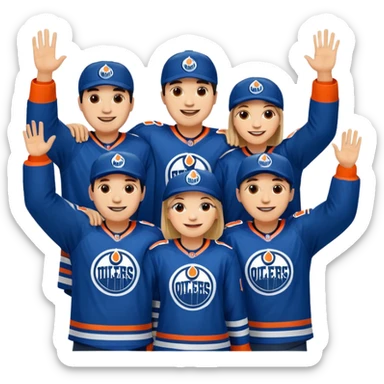Oilers sticker