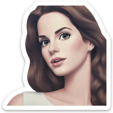 Lana Del rey  sticker