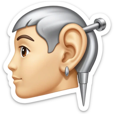 tapers for ear stretching  sticker