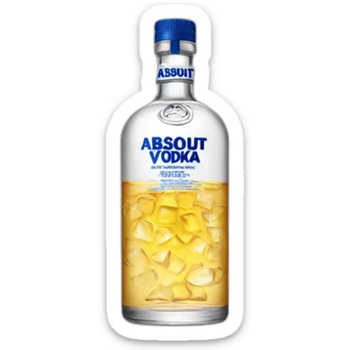 absolut vodka sticker