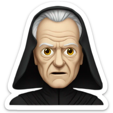 Sheev Palpatine sticker