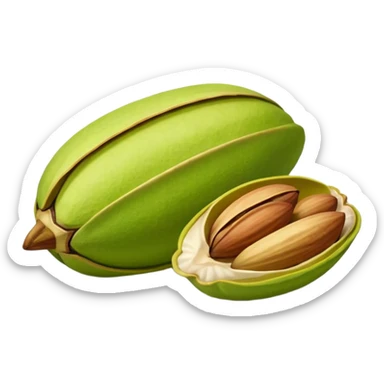 raw pistachio sticker