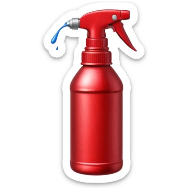 srpay paint bottle sticker