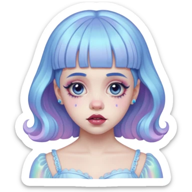 Melanie martinez portals void character sticker
