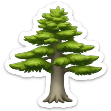 halibut spruce sticker