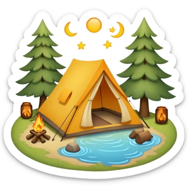 camping🏕️ sticker