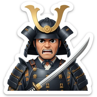 samurai sticker