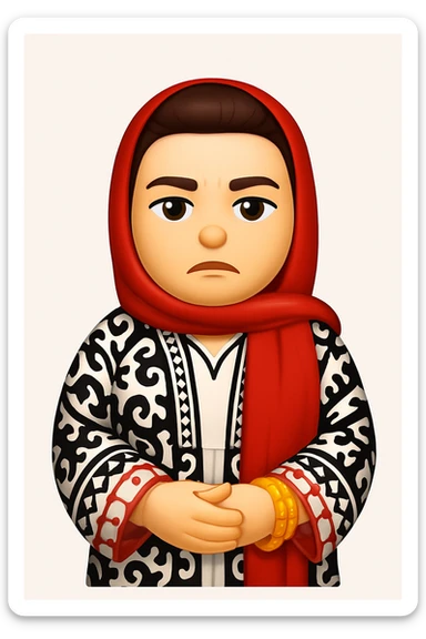 A 3D Apple-style emoji version of the uploaded image, preserving its colors, shapes, textures, and overall design, simplified into emoji form while keeping key details recognizable. Smooth glossy finish, soft shadows, high-quality render, minimal background sticker