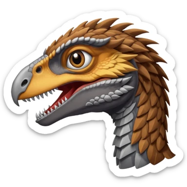 Velociraptor sticker