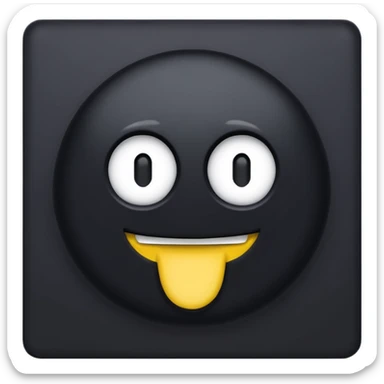 Erstelle ein Emoji mit schwarzem Hintergrund und einer Weißen Schrift wo AOD steht in den maßen das man es bei Discord hinzufügen kann sticker