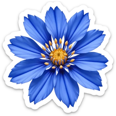 cornflower sticker