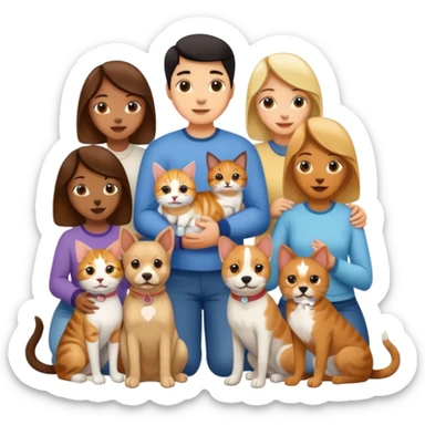pet lovers sticker