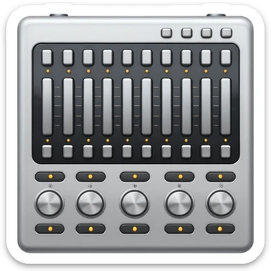 equalizer mixer sticker