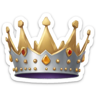 kings crown sticker