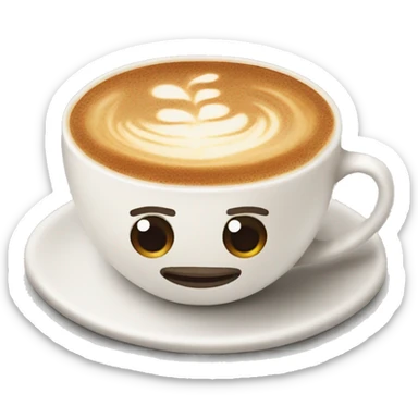 cappuccino sticker