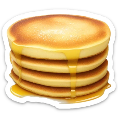 Souffle pancake sticker