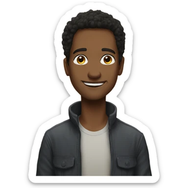 short guy happy new years tall guy sticker