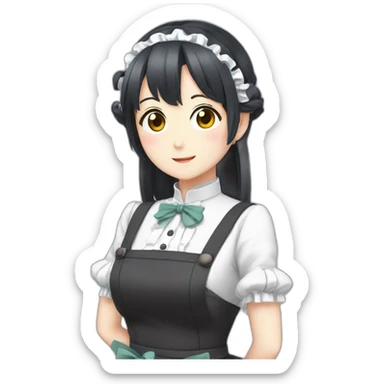 anime-maid sticker