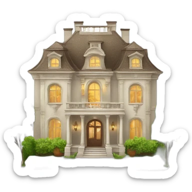 Luxurious Mansion sticker