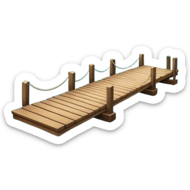 lagoon with dock sticker