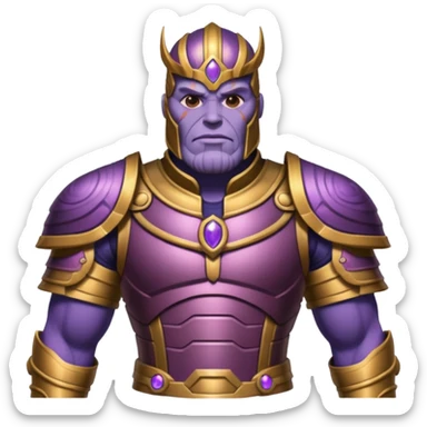 Thanos Endgame sticker