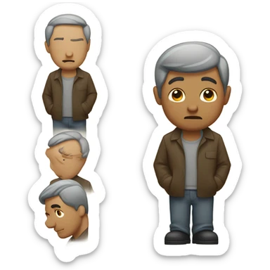 No house man enjoys   people sticker