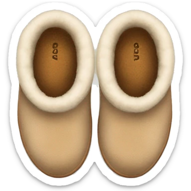 UGG slippers  sticker