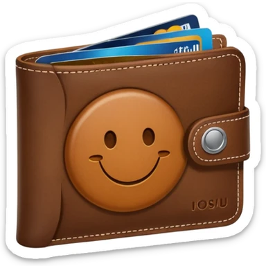 wallet credit card sticker
