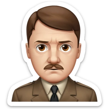 SHIT HITLER sticker