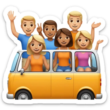 I know they will enjoy this trip family sticker