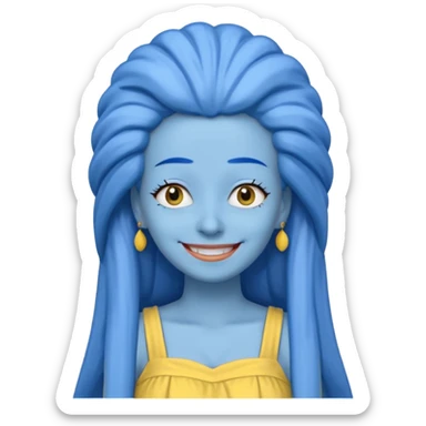 Simpson women sticker