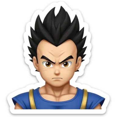 Vegeta ultra ego sticker