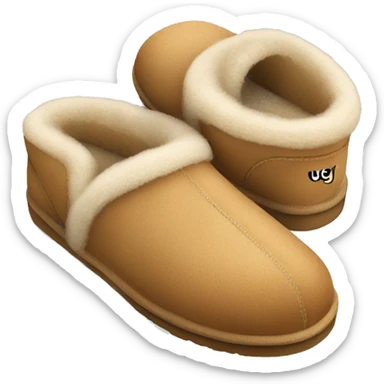 UGG slippers  sticker