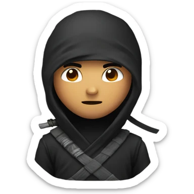 cute ninja sticker