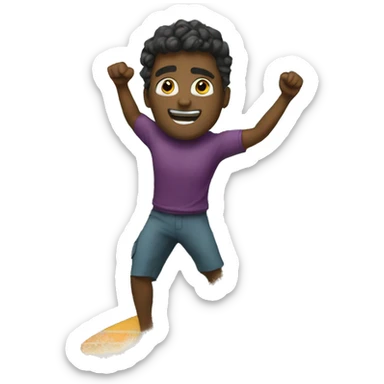 motivation on the wave
 sticker