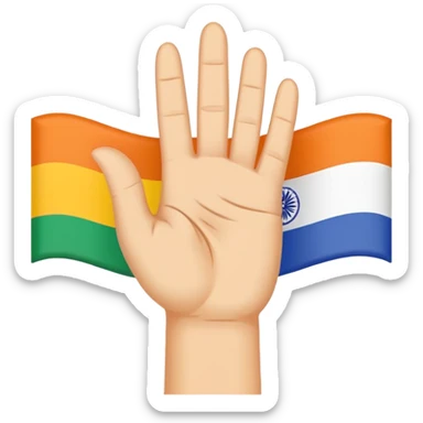Jain flag sticker