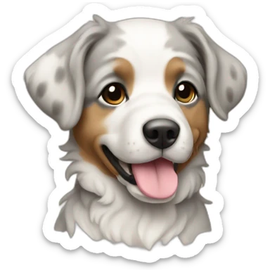 Chiot border Colli  sticker