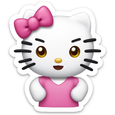 hello kitty sticker