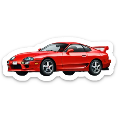 Toyota supra 1984 sticker