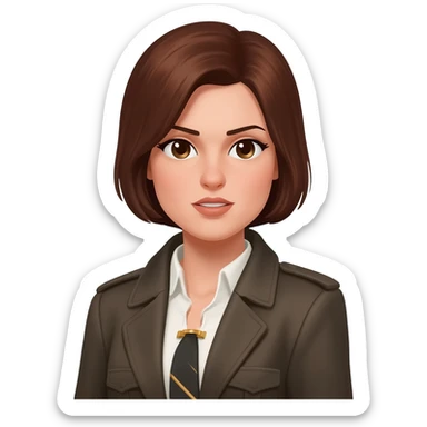 female detectives sticker