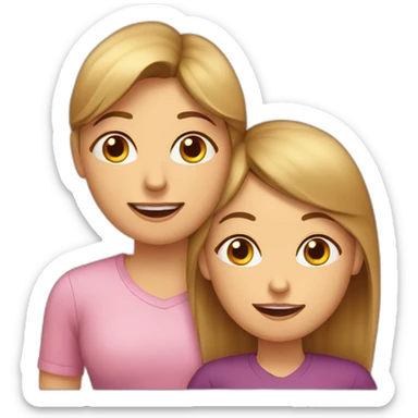 Herz-Mutter-Tochter sticker