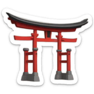 Shinto Torii Gate sticker
