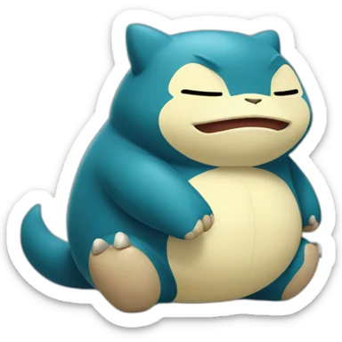 Snorlax sticker