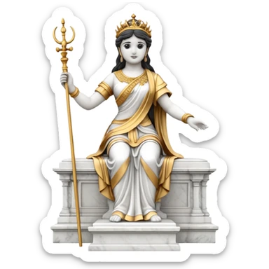 Victoria Memorial Statue sticker