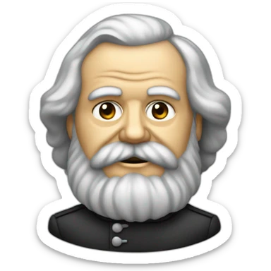 Karl Marx, sociology sticker