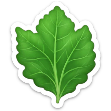 leafy green sticker
