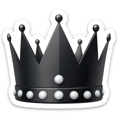 Domino crown sticker