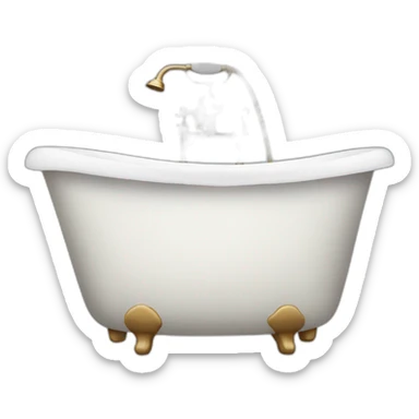 Tub sticker